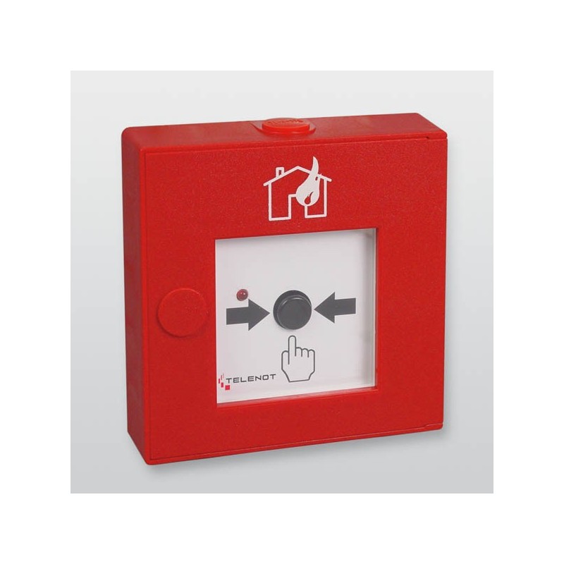 Handfeuermelder rot ABS 4443T-R