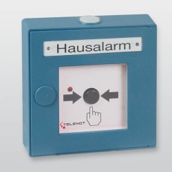Handfeuermelder blau ABS 4444T-B