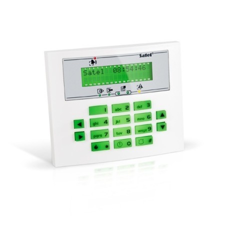 Satel Integra Bedienteil ohne Deckel, kleines Gehäuse