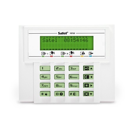 Satel Versa LCD-Bedienteil, grau