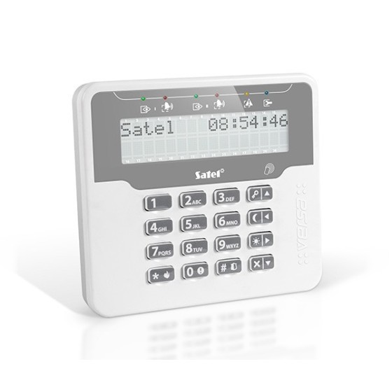 Satel Versa LCD-Bedienteil mit Leser