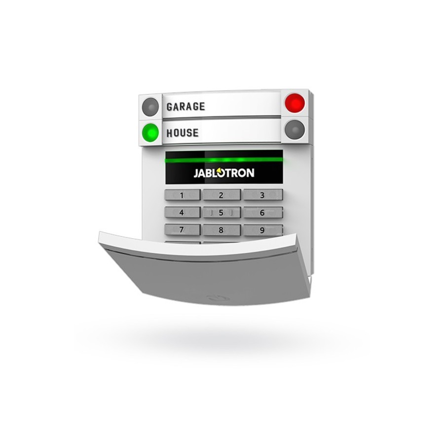 Jablotron BUS-Bedienteil mit Codetastatur und Leser