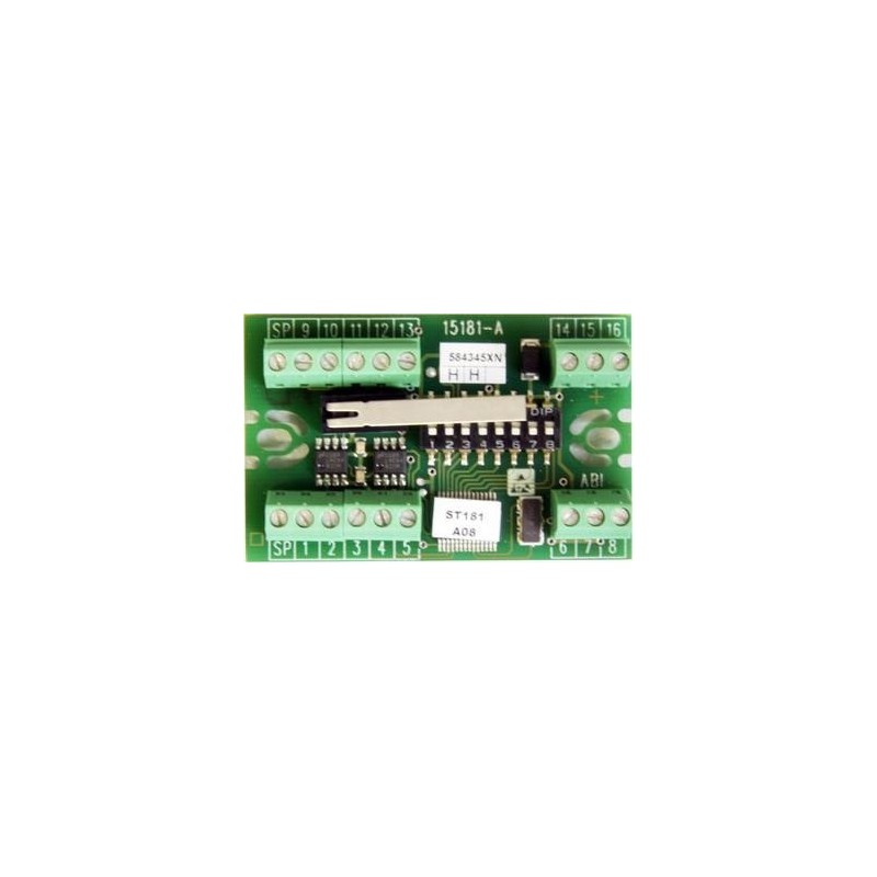 Linienauswertemodul LAM,2 MG,1 SABO-M - Einbau-Ausführung für Gehäuse Typ 85,150