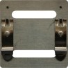 Hutschienenadapter für Geh. Typ 85 AP - für Hutschiene 35 mm, gelocht