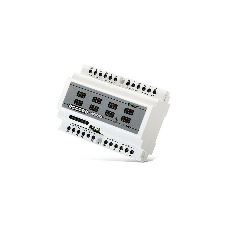 Satel Ausgangsmodul, 8 Relaisausgänge