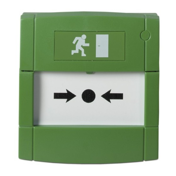 Aritech Druckkopfmelder, grün