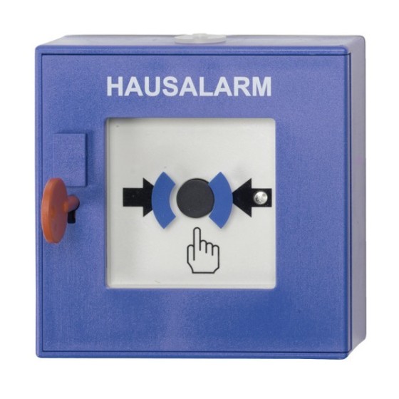 Druckknopfmelder mit Isolator