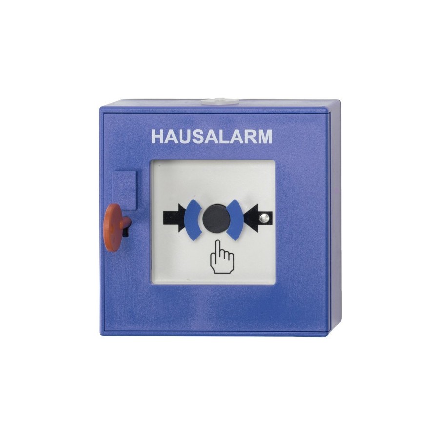 Druckknopfmelder mit Isolator