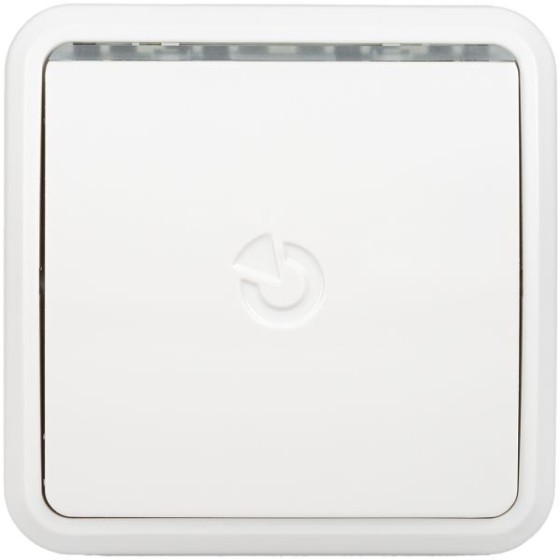 Jablotron Funk-Druckknopfmelder, 868 MHz, IP22, weiß