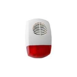 Funk-Extern-Signalgeber FES-XG48B WR - Akustik + Optik, weiß/rot, CM0510