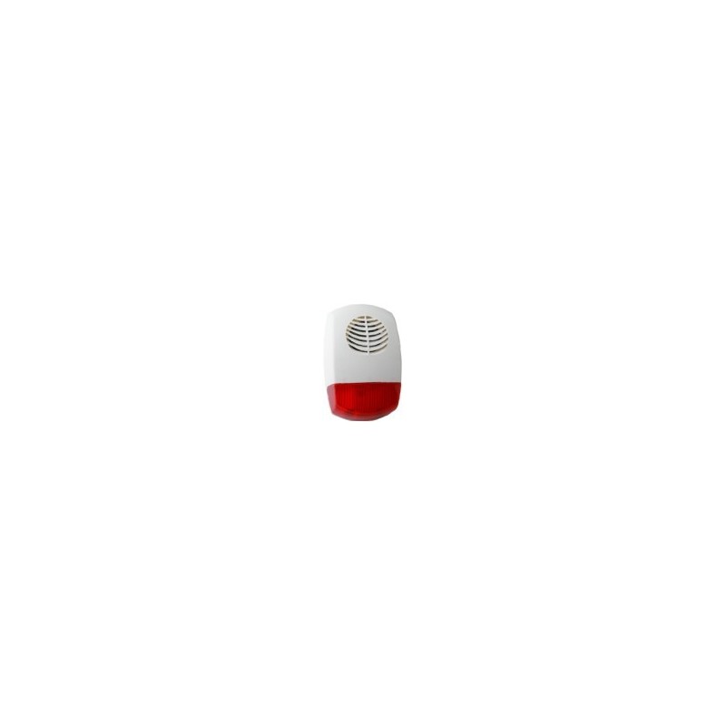 Funk-Extern-Signalgeber FES-XG48B WR - Akustik + Optik, weiß/rot, CM0510