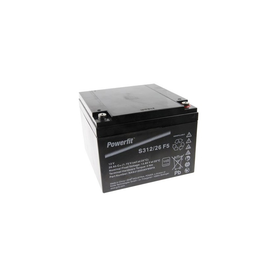 Exide Powerfit S312/26 F5 Exide Powerfit S312/26 F5
