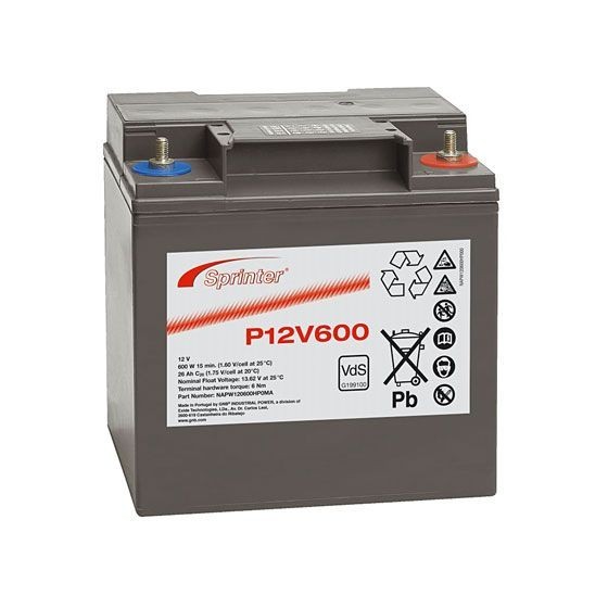 Exide Sprinter P12V600