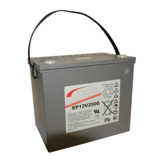 Exide Sprinter XP12V2500