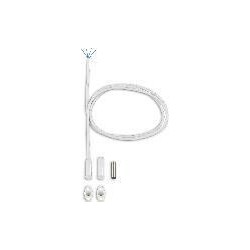 Einbaumagnetkontakt EMK 46 S G3 - Farbe weiß, 5 m Kabel