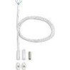 Einbaumagnetkontakt EMK 46 S G3 - Farbe weiß, 5 m Kabel