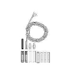 Einbau-/Aufbaukontakt EMK 48 AT, Kl. B - Farbe weiß, 5 m Kabel