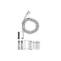 Einbau-/Aufbaukontakt MK 48 S G3, Kl. C - Farbe weiß, 5 m Kabel