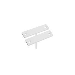 Aufbaumagnetkont.,flache Ausf.,MC 740P-5 - Kabelabgang hinten,VdS B,weiß,5m Kabel