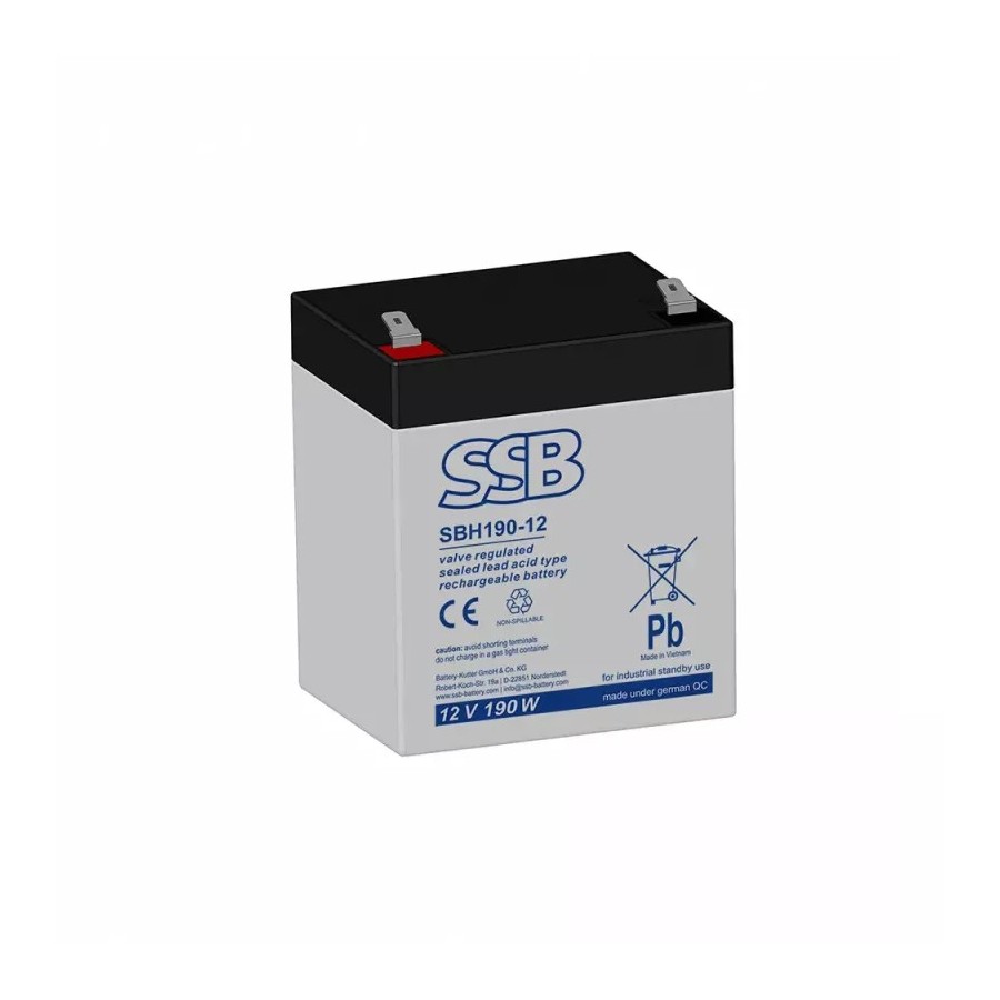 SSB Battery SBH190-12 SSB Battery SBH190-12