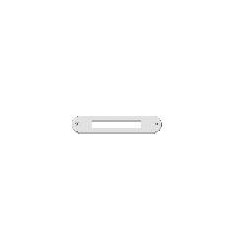 Befestigungsflansch BF 11 f. EKOM 11i/22 - Geh. 90 x 18 x 3,5 mm, Farbe weiß