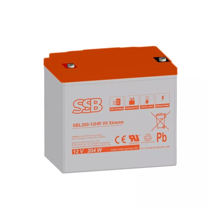 SSB Battery SBL200-12HR V0 Xtreme SSB Battery SBL200-12HR V0 Xtreme