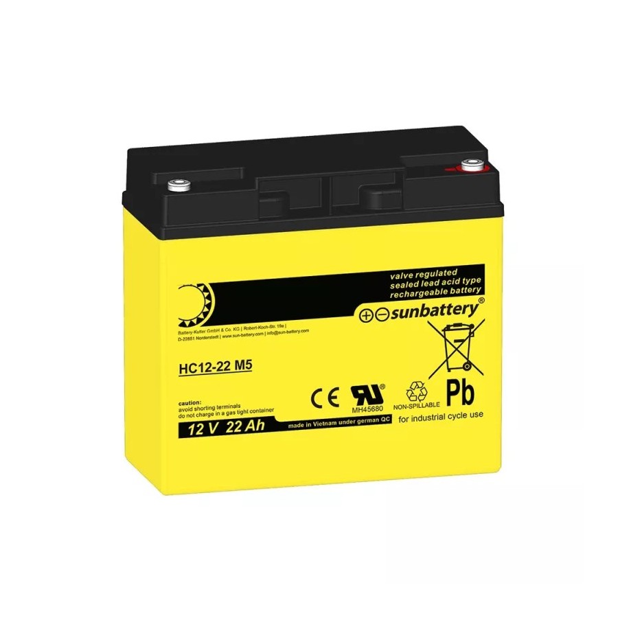 SUN Battery HC12-22 M5