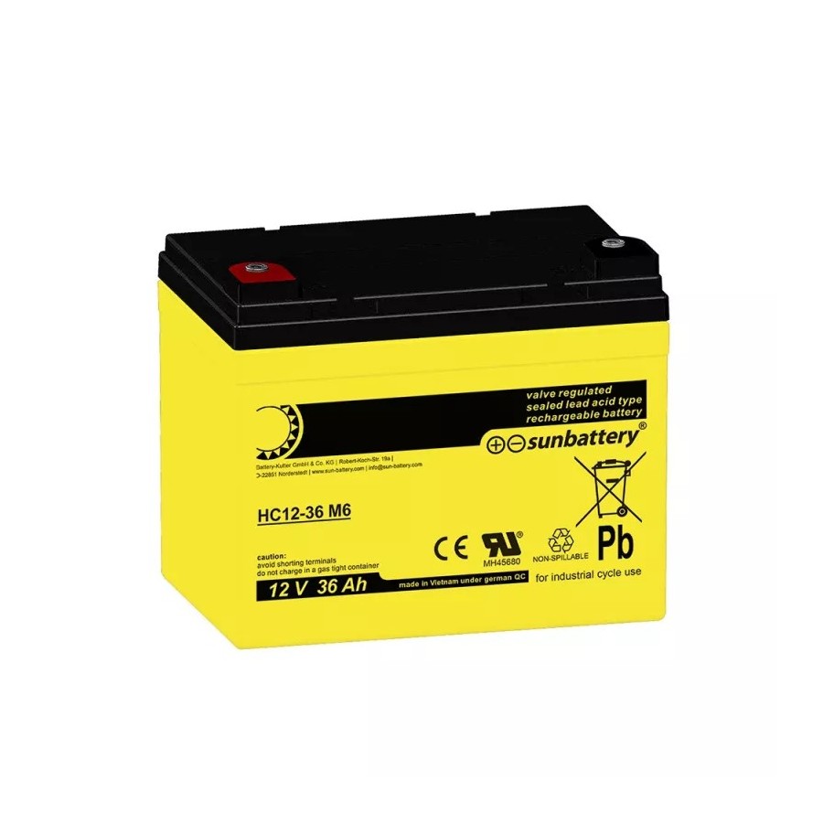 SUN Battery HC12-36 M6 SUN Battery HC12-36 M6