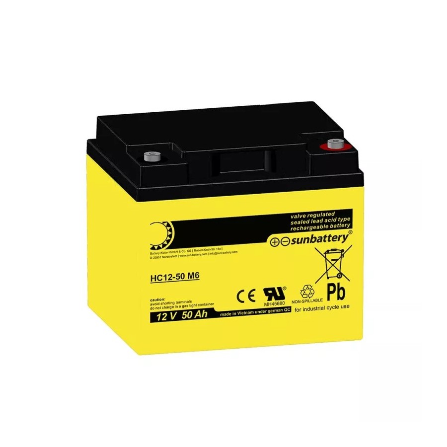 SUN Battery HC12-50 M6 SUN Battery HC12-50 M6