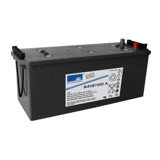 Exide Sonnenschein dryfit A412 / 100 A