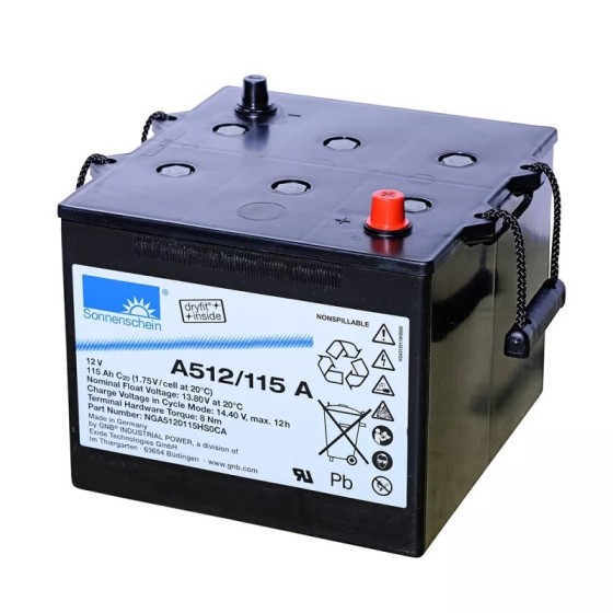 Exide Sonnenschein dryfit A512 / 115 A
