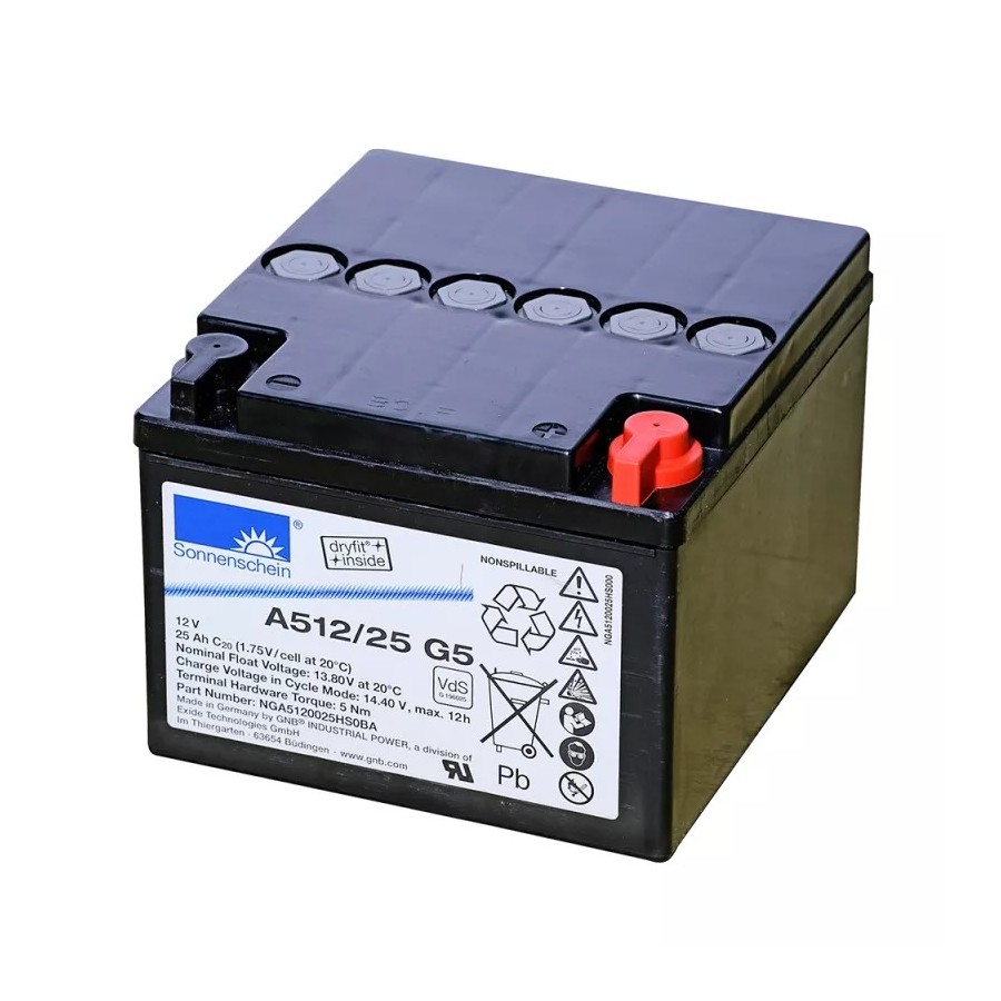 Exide Sonnenschein dryfit A512 / 25 G5 Exide Sonnenschein dryfit A512 / 25 G5