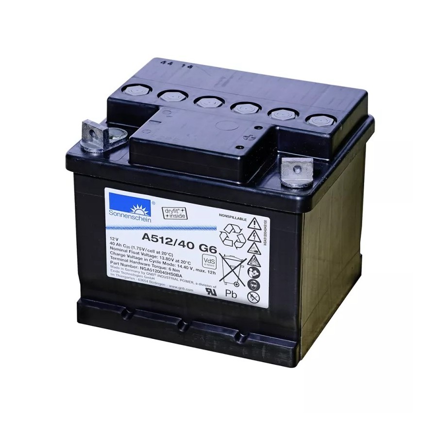 Exide Sonnenschein dryfit A512 / 40 G6 Exide Sonnenschein dryfit A512 / 40 G6
