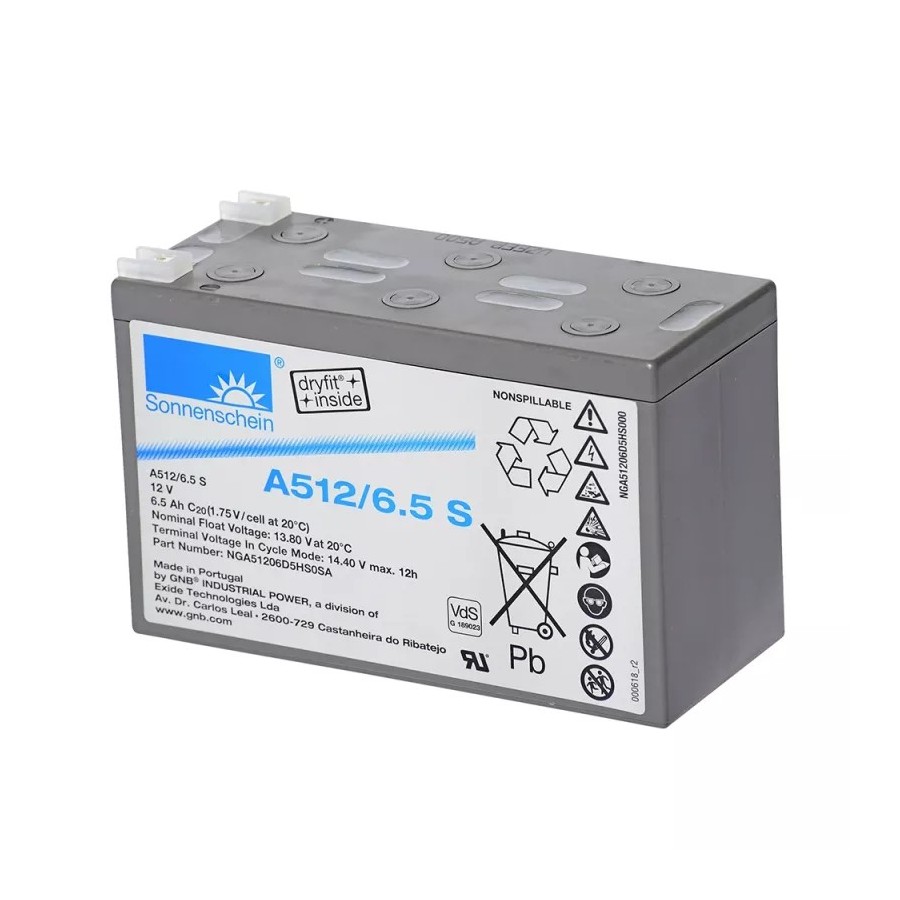 Exide Sonnenschein dryfit A512 / 6.5 S