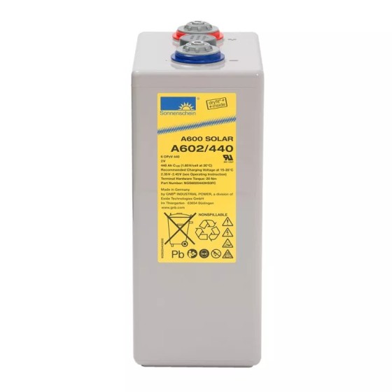 Exide Sonnenschein dryfit A602 / 440 Solar