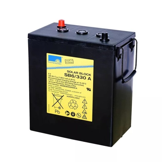 Exide Sonnenschein dryfit Solar Block SB6/330 A