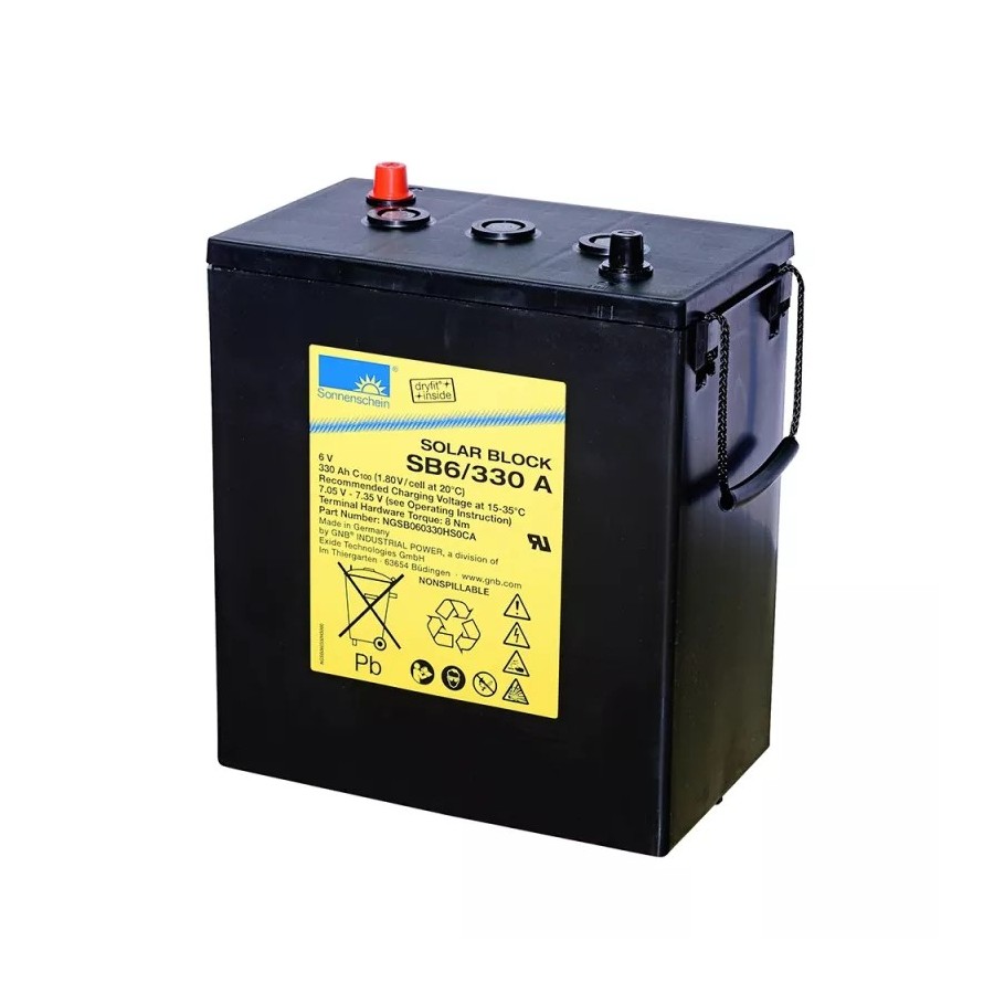 Exide Sonnenschein dryfit Solar Block SB6/330 A