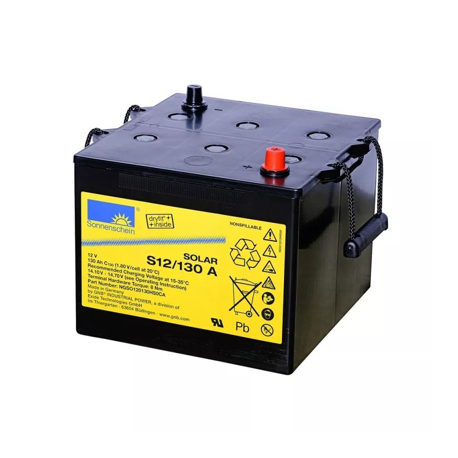 Exide Sonnenschein dryfit Solar S12 / 130 A Exide Sonnenschein dryfit Solar S12 / 130 A