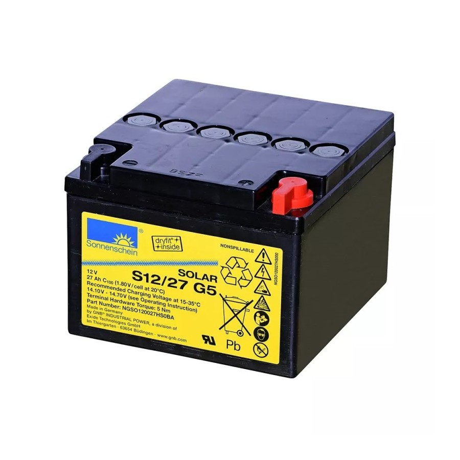 Exide Sonnenschein dryfit Solar S12/27 G5 Exide Sonnenschein dryfit Solar S12/27 G5