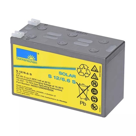 Exide Sonnenschein dryfit Solar S12/6.6 S