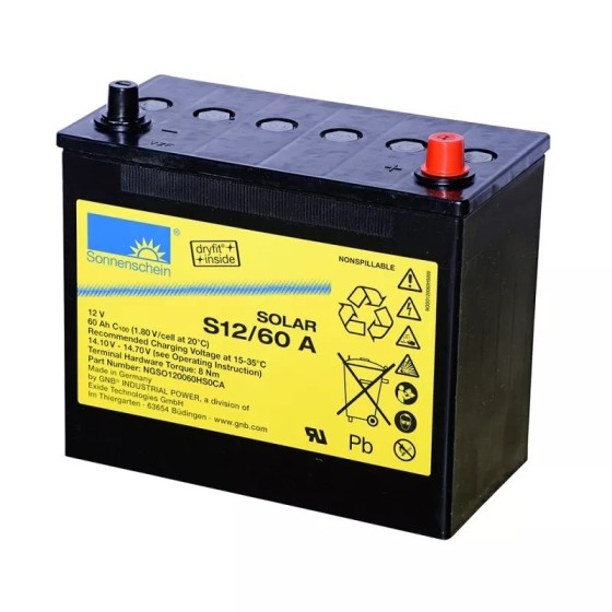 Exide Sonnenschein dryfit Solar S12/60 A