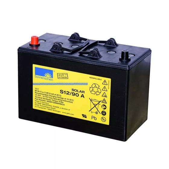 Exide Sonnenschein dryfit Solar S12/90 A