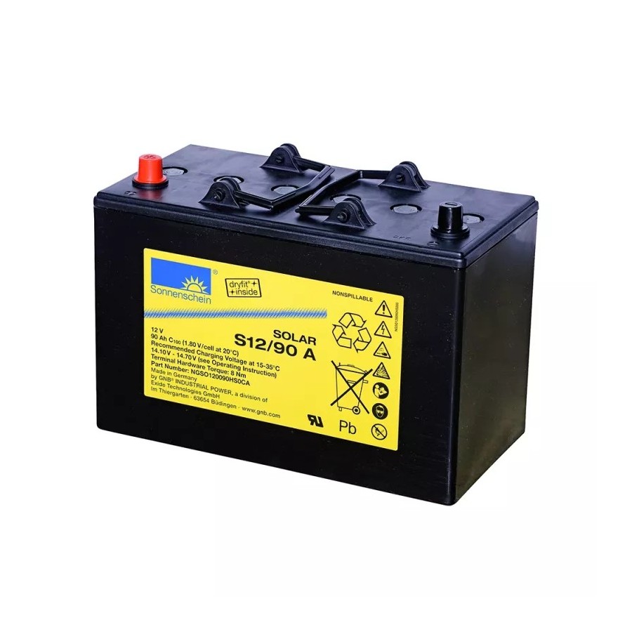 Exide Sonnenschein dryfit Solar S12/90 A