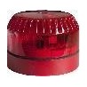 Blitzlampe Solex, Leuchtfarbe rot - AP-Kunststoffgehäuse