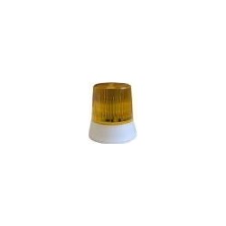 Orange Haube für Blitzlampe - zum Austauschen, Sockel grau