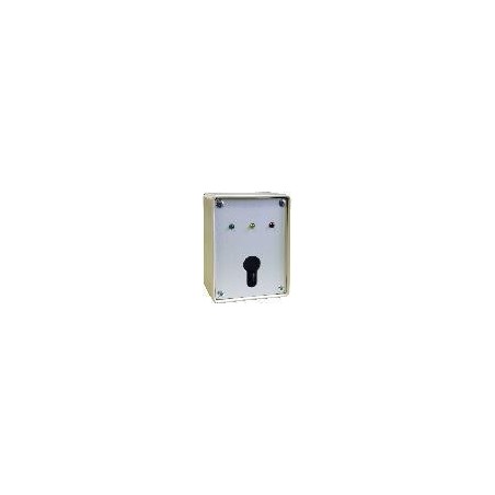 Universal-Schlüsselschalter mit 3 LEDs - AP-Ausführung
