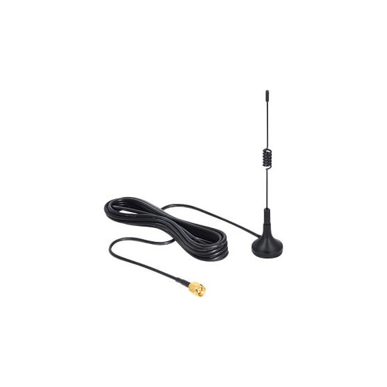 GSM-Band-Antenne, 433MHz, SMA-Stecker, Magnetfuß, 3m Kabel