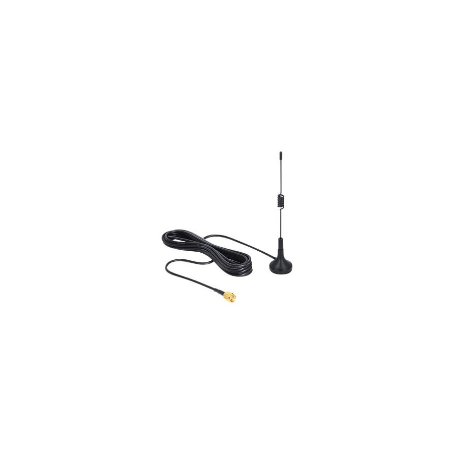 GSM-Band-Antenne, 433MHz, SMA-Stecker, Magnetfuß, 3m Kabel GSM-Band-Antenne, 433MHz, SMA-Stecker, Magnetfuß, 3m Kabel