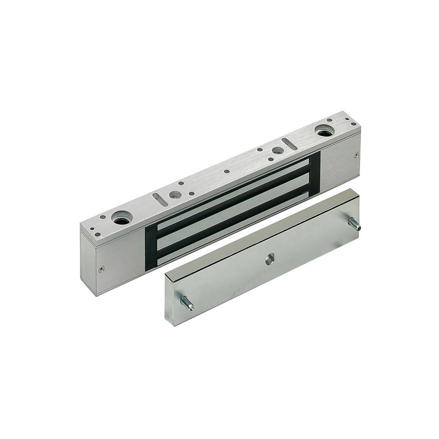 Mittlerer Magnet 3000N 12/24 VDC nicht überwacht im Aluminiumgehäuse