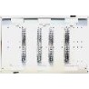 Schneid-Klemm-Verteiler 80 DA - AP-Metallgehäuse Typ VT-4, mit DK, weiß